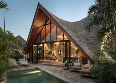 Deze opvallende woning in Indonesië is een genot voor het oog